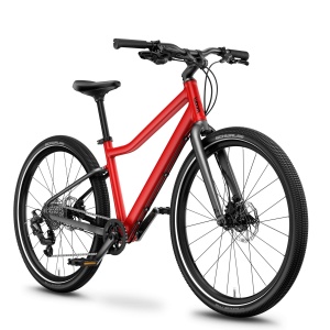 Bicicleta copii Woom 5 Explore cu roti 24" portocaliu Neon Coral - Img 45