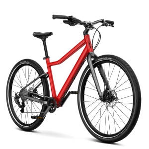 Bicicleta copii Woom 6 Explore cu roti 26" rosu Woom Red - Img 2