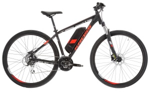 Bicicleta Electrica MTB Kross Hexagon Boost 1.0 29 inch neagra Shimano Acera