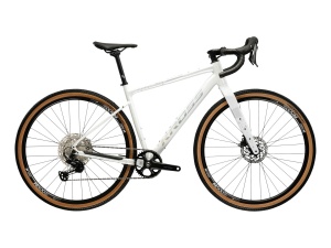 Bicicleta Gravel Kross Esker 5.0 ULT.RA 28 inch alba Shimano Grx