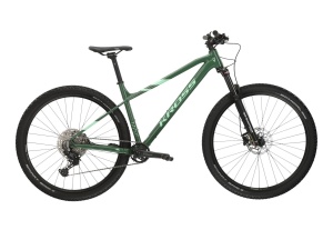 Bicicleta MTB Hardtail Kross Level 5.0 29 inch verde Shimano Cues