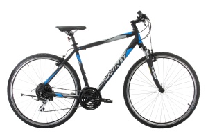 Bicicleta Sprint Sintero Man 28 Negru/Cyan 520mm