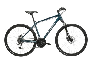Bicicleta Trekking Kross Move 2.0 28 inch turcoaz Shimano Acera