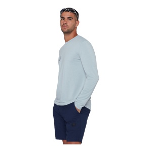 Bluza Barbati Mammut Mountain Longsleeve Bluemlisalphorn Albastru - Img 4