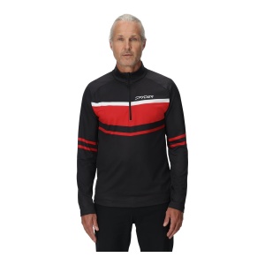 Bluza Barbati Spyder Legacy 1/2 Zip Black