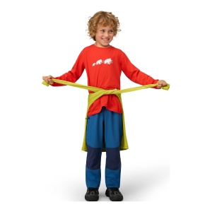 Bluza Copii Mammut Core Longsleeve Logo Mammut Red - Img 4