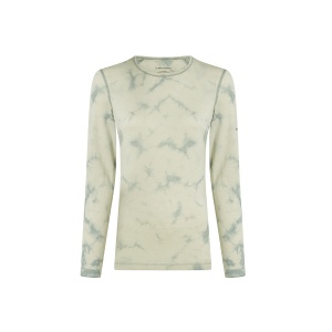 Bluza Dama Icebreaker 200 Oasis Merino Thermal Crewe Cloud Dye Ashen