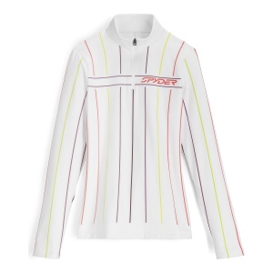 Bluza Femei Spyder Vivid 1/2 Zip Stripe - Img 4