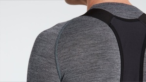 Bluza SPECIALIZED Men's Merino Seamless LS Base Layer - Grey - Img 4
