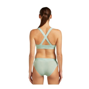 Bustiera Femei Icebreaker Merino Blend 125 Cool-Lite™ Sprite Albastru - Img 2