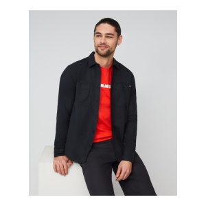 Camasa Barbati Mammut Alvra Plain Longsleeve Black - Img 8