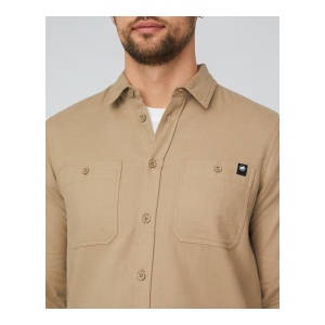 Camasa Barbati Mammut Alvra Plain Longsleeve Sablun - Img 7