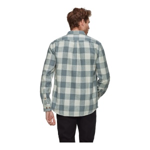 Camasa Barbati Mammut Tamaro Longsleeve Silver Sage-Strata - Img 3