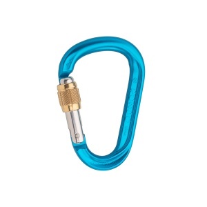 Carabiniera Hms Rondo Alloy Screwlock Blue Anodized | 23Kn Kr13B-B