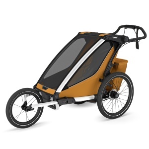 Carucior multisport single Thule Chariot Sport 2, Natural Gold - Img 5