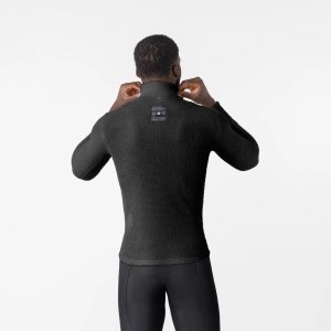 Castelli - bluza corp -8-5 gr C - Cold Days 2nd Layer - negru - 3XL - Img 2