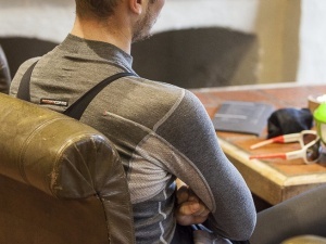 Castelli Bluza corp cu maneca lunga Flanders Warm LS - gri - Img 4