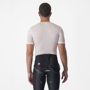 Castelli - bluza de corp cu maneca scurta - Pro Mesh 2.0 Short Sleeve - 15-28 gr C - alb - Img 2