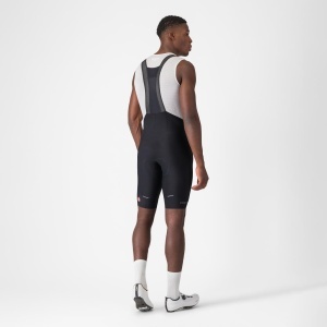 Castelli - pantaloni ciclism scurti cu bretele - Espresso Bibshort - 15-35 gr C - negru - Img 7