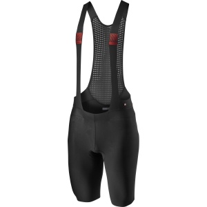 Castelli - pantaloni ciclism scurti cu bretele Premio Black Bibshort - negru