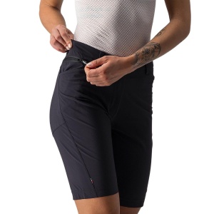 Castelli - pantaloni scurti ciclism pentru femei Unlimited W Baggy shorts - negru - Img 4