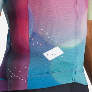 Castelli - tricou ciclism cu maneca scurta pentru barbati R-A/D Jersey - multicolor mov inchis albastru - Img 2