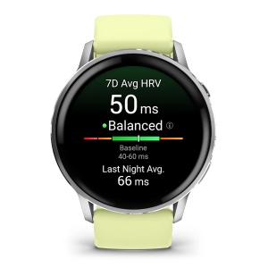 Ceas Garmin Venu 4 45MM Gray Silver-Citron - Img 2