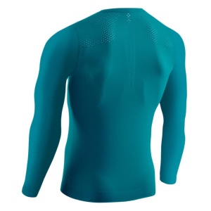 CEP - bluza cu maneca lunga - run ultralight shirt long sleeve - petrol - Img 4