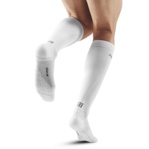 CEP - sosete compresie inalte - ultralight socks tall v3 - white - Img 2