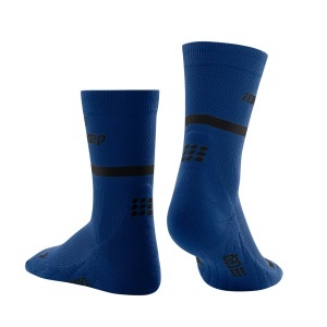 CEP - sosete compresie medii - the run socks mid cut v4 - blue - Img 3
