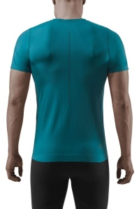CEP - tricou pentru alergare cu maneca scurta - Run UltraLight Shirt - Petrol - Img 2