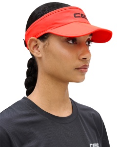 CEP - vizor - run foldable visor - burgundy - Img 18