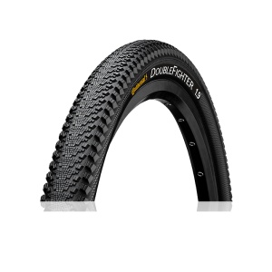 Continental - anvelopa MTB Double Fighter III, 50-559 - 26 x 1.90 - negru