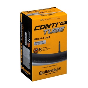 Continental - camera bicicleta 27.5" MTB Light 27.5 - 27.5 x 1.75/2.4 - 47/60-584 - valva presta 42mm - Img 3