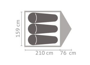 Cort 3 persoane Salewa Atlas III - Img 2