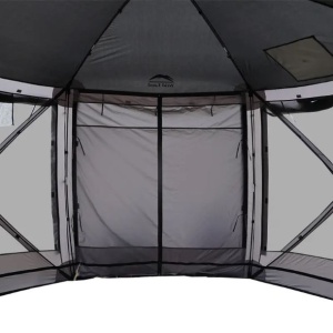 Cort multifuncțional hexagonal Hub Screen House 600 Lux Wild Land – pentru evenimente și relaxare în aer liber - Img 4