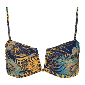 Costum Baie Femei Barts Mahn Bandeau Blue - Img 4