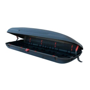 Cutie portbagaj Carbon Look 480L, Neagra, 198x79x37 - Img 6