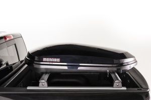 Cutie portbagaj Menabo Diamond DUO 450 Black, 163x90x36cm - Img 27