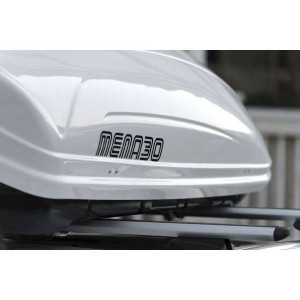 Cutie portbagaj Menabo Mania 400 ABS White, 164x79x36cm - Img 8