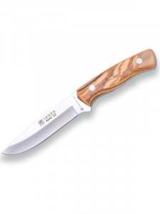 Cutit JOKER ARRUI lama 12cm maner lemn toc piele CO63