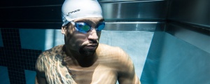 Finis Lightning ochelari inot competitie albastru metalizat - Img 3
