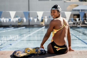 Finis - Mesh Drawstring Bag Navy - Img 2