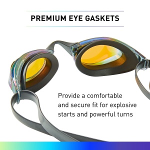 Finis - ochelari inot - Mach 1 Racing Goggle - Blue Cobalt - Img 4