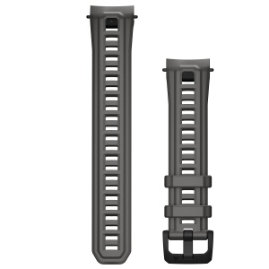 Garmin curea silicon cu latime de 22mm gri Charcoal - pentru Instinct E 45 mm