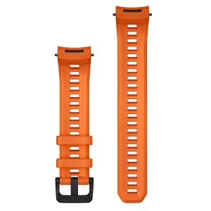 Garmin curea silicon cu latime de 22mm portocaliu ember orange - pentru Instinct E 45 mm - Img 2