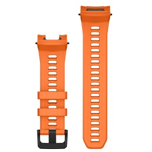 Garmin curea silicon cu latime de 26mm portocaliu Solstice - pentru Instinct 3 50 mm - Img 2