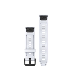Garmin curea silicon QuickFit 20 - alb Whitestone Silicone - Img 2