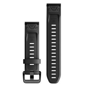 Garmin curea silicon QuickFit 20 - neagra pentru Fenix 5s/ 6s/ 7s D2 Delta S - Img 2