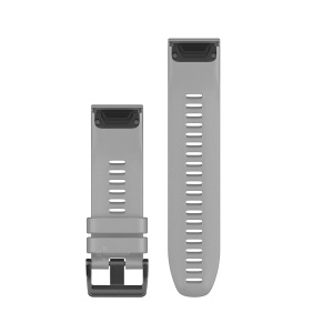 Garmin curea silicon QuickFit 26 - set 2 lungimi - gri pudra - Img 3